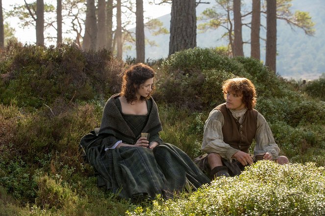Outlander - Die Highland-Saga - Black Jack - Filmfotos - Caitríona Balfe, Sam Heughan