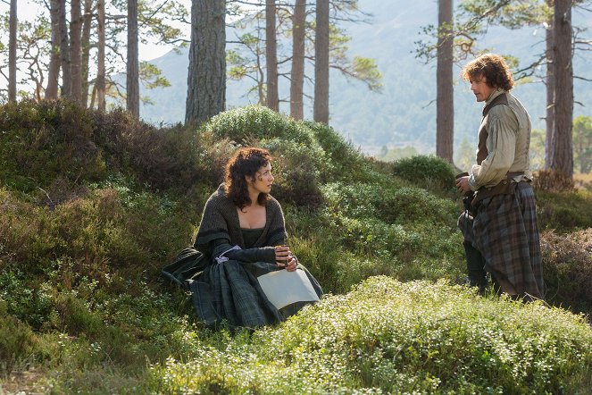Outlander - Az idegen - A helyőrség parancsnoka - Filmfotók - Caitríona Balfe, Sam Heughan