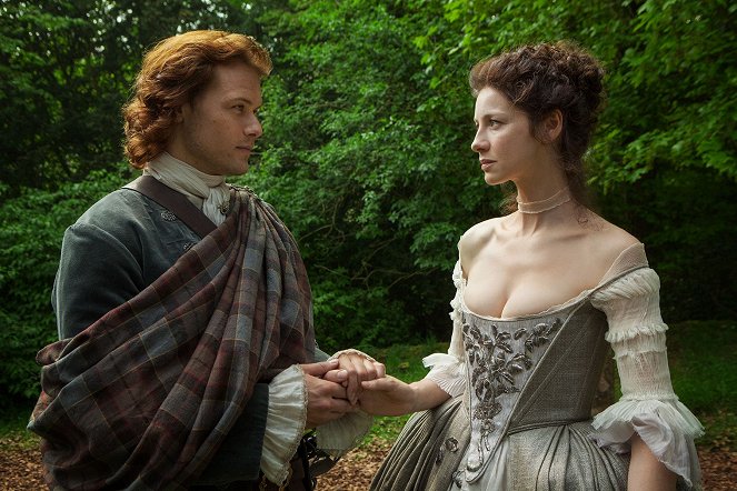 Outlander - Die Highland-Saga - Die Hochzeit - Filmfotos - Sam Heughan, Caitríona Balfe