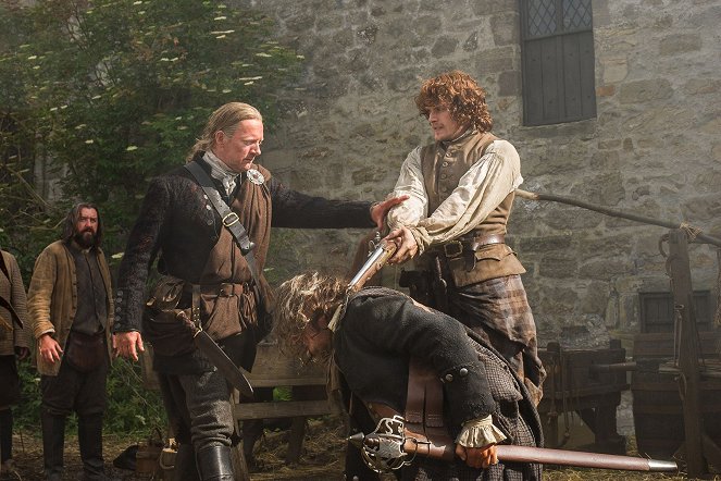 Outlander - Az idegen - Az őrség - Filmfotók - Douglas Henshall, Sam Heughan