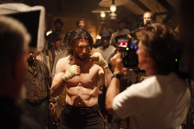 Hell on Wheels - Bread and Circuses - De filmagens - Anson Mount