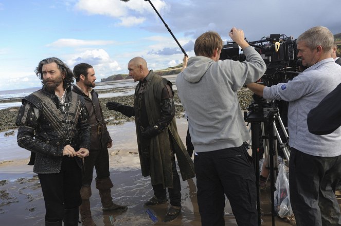 Galavant - It's All in the Executions - Tournage - Timothy Omundson, Joshua Sasse, Vinnie Jones