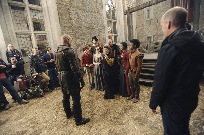 Galavant - It's All in the Executions - Kuvat kuvauksista - Darren Evans, Ben Presley, Sophie McShera, Genevieve Allenbury, Stanley Townsend, Karen David, Luke Youngblood