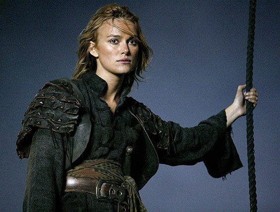 Pirates of the Caribbean 3 - Am Ende der Welt - Dreharbeiten - Keira Knightley