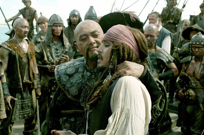 Piratas del Caribe: En el fin del mundo - De la película - Yun-fat Chow, Johnny Depp