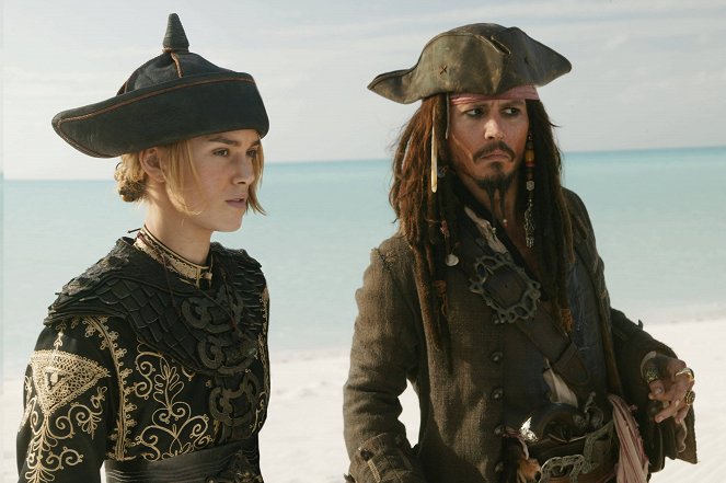 Piraci z Karaibów: Na krańcu świata - Z filmu - Keira Knightley, Johnny Depp