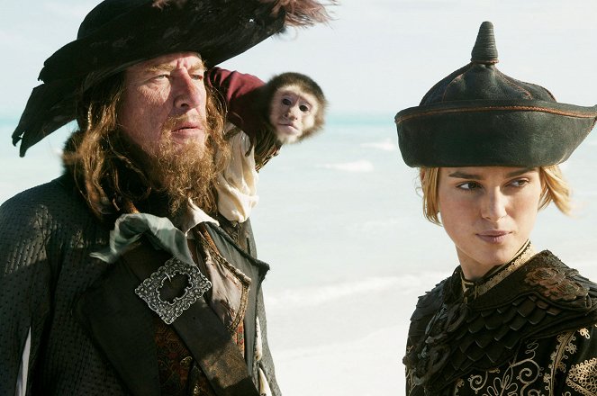 Piratas del Caribe: En el fin del mundo - De la película - Geoffrey Rush, Keira Knightley