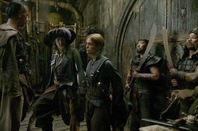 Piráti z Karibiku: Na konci světa - Z filmu - Geoffrey Rush, Keira Knightley