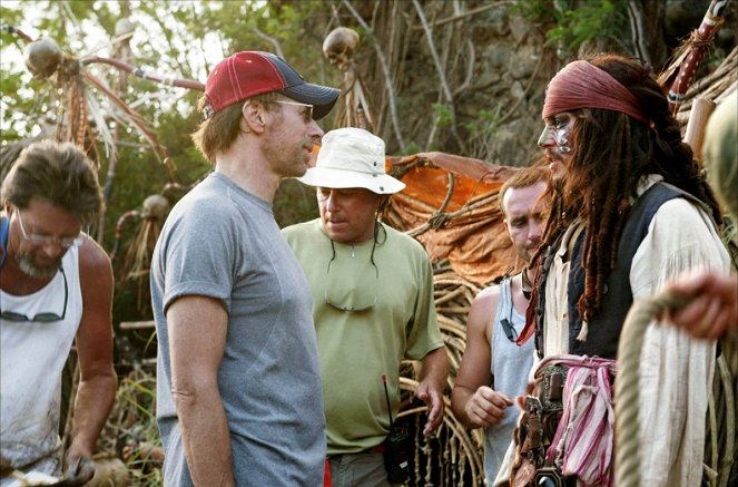 Piratas das Caraíbas - O Cofre do Homem Morto - De filmagens - Johnny Depp