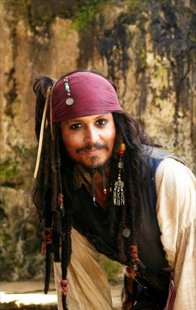 Pirates of the Caribbean: Kuolleen miehen kirstu - Kuvat kuvauksista - Johnny Depp