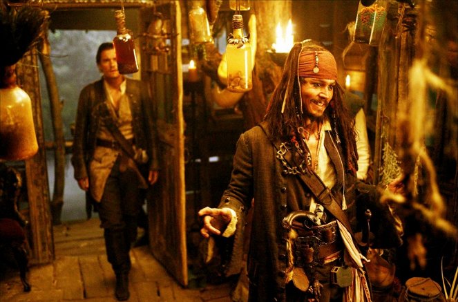Piratas das Caraíbas - O Cofre do Homem Morto - Do filme - Johnny Depp