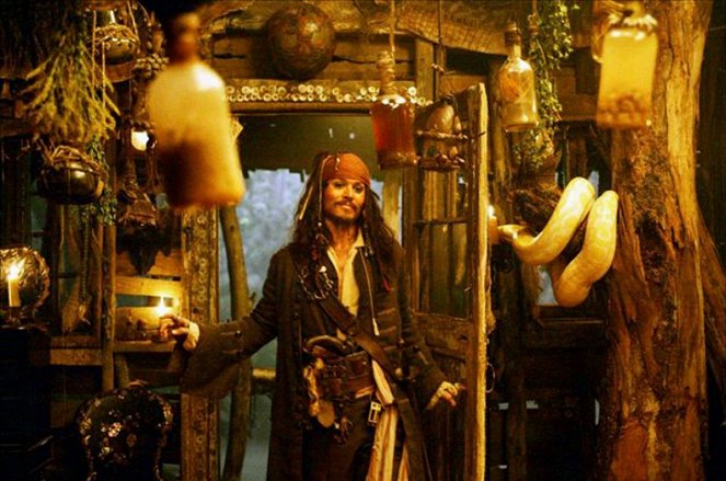 Piratas das Caraíbas - O Cofre do Homem Morto - Do filme - Johnny Depp