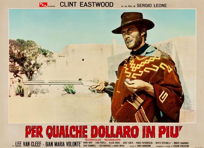 Et pour quelques dollars de plus - Cartes de lobby - Clint Eastwood