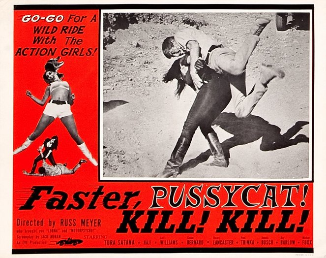 Faster, Pussycat! Kill! Kill! - Cartões lobby