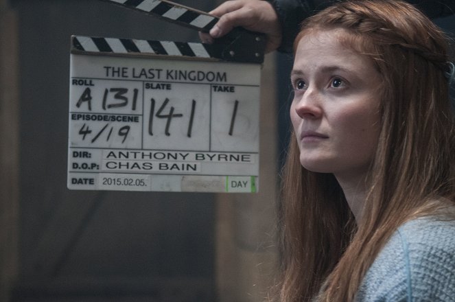 The Last Kingdom - Season 1 - Episode 4 - Dreharbeiten - Amy Wren