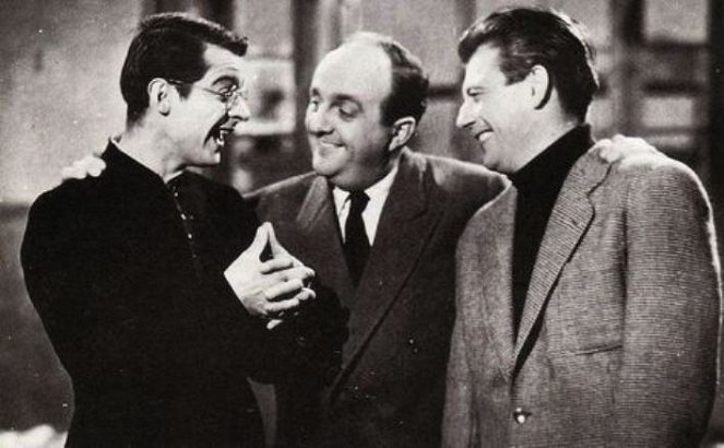 Serge Reggiani, Bernard Blier, François Périer