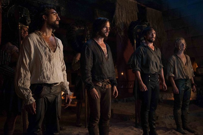 Da Vinci's Demons - Das Gewölbe des Himmels - Filmfotos - Gregg Chillin, Tom Riley, Blake Ritson, Eros Vlahos