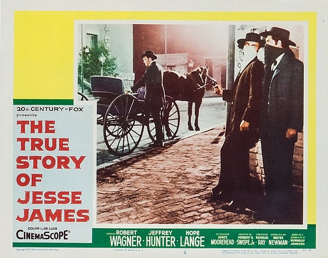 La verdadera historia de Jesse James - Fotocromos