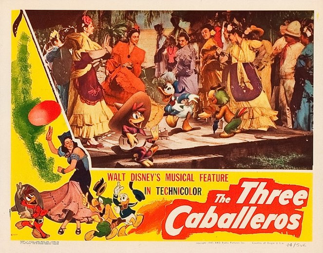 The Three Caballeros - Lobby Cards