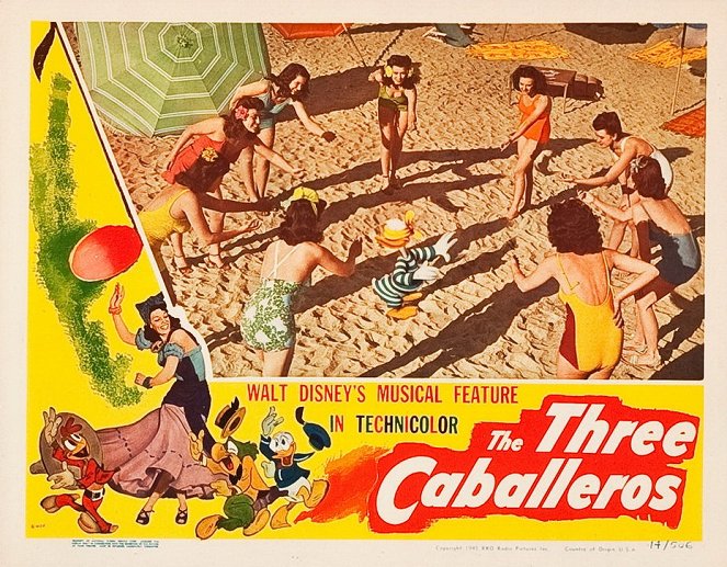 The Three Caballeros - Lobby Cards