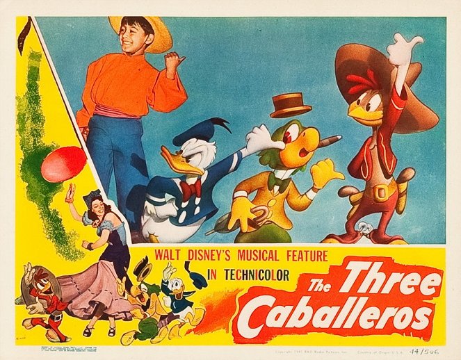 The Three Caballeros - Lobby Cards