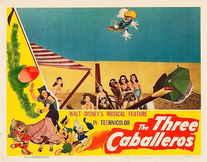 The Three Caballeros - Lobbykaarten