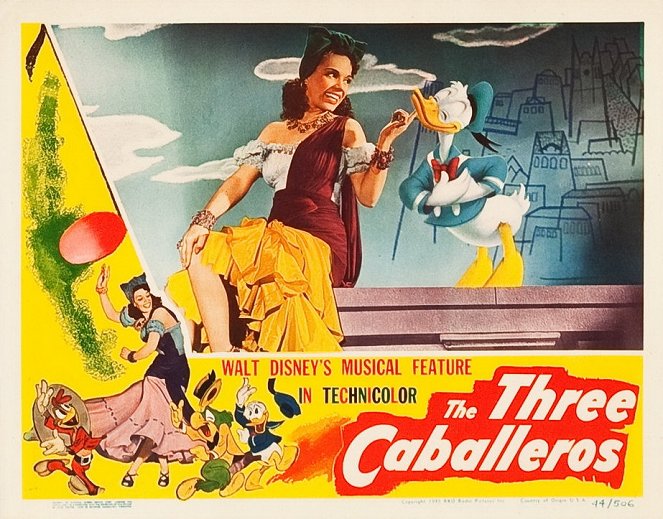 The Three Caballeros - Mainoskuvat