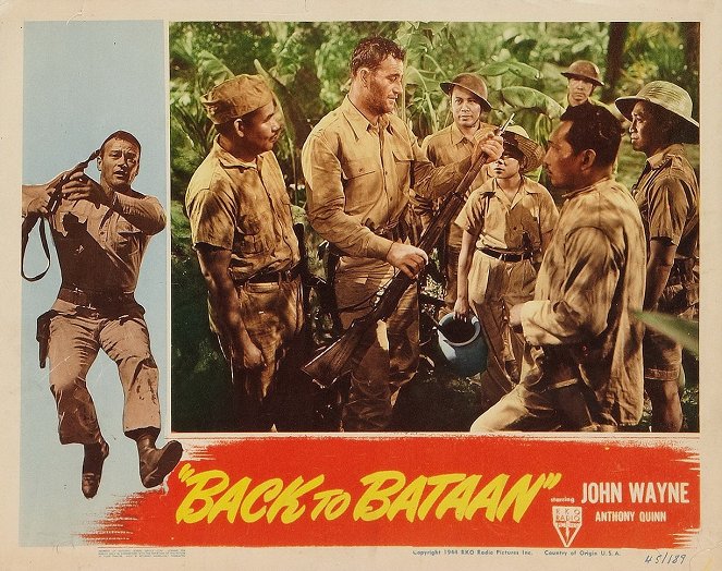 Back to Bataan - Lobby Cards