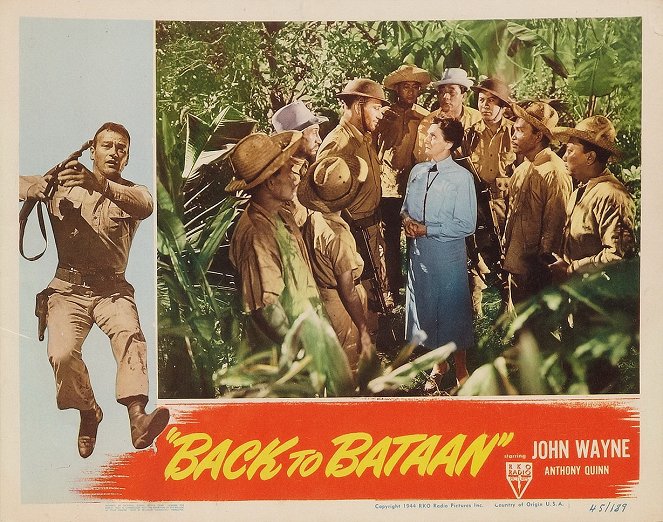 Back to Bataan - Lobby Cards