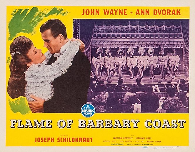 Flame of Barbary Coast - Lobby Cards