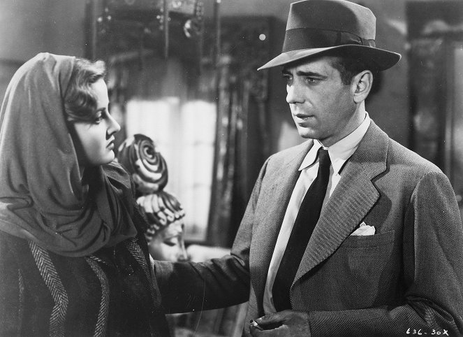 Hluboký spánek - Z filmu - Martha Vickers, Humphrey Bogart