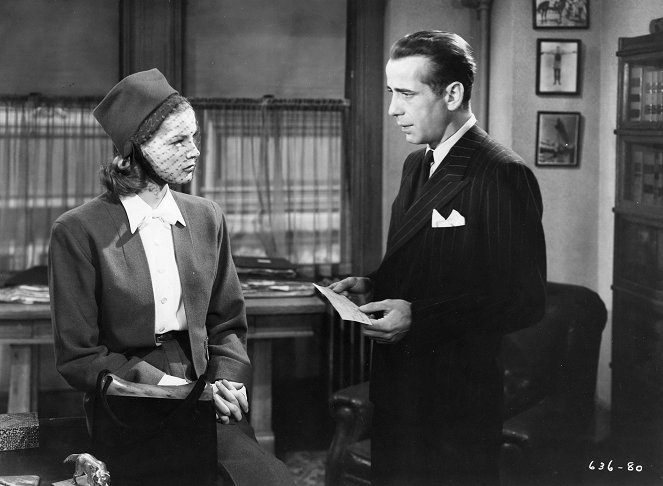 Syvä uni - Kuvat elokuvasta - Lauren Bacall, Humphrey Bogart