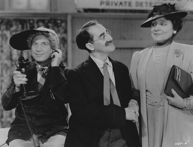 Tienda de locos - De la película - Harpo Marx, Groucho Marx, Margaret Dumont