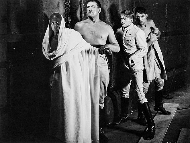 Gunga Din - De la película - Eduardo Ciannelli, Victor McLaglen, Douglas Fairbanks Jr., Cary Grant