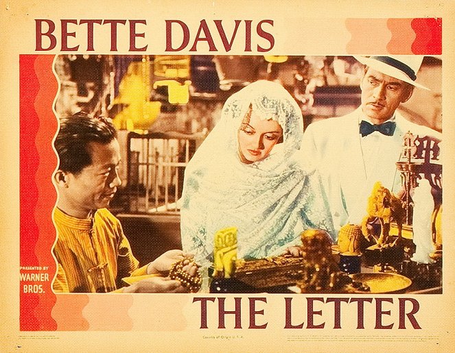 La Lettre - Cartes de lobby - Bette Davis, James Stephenson