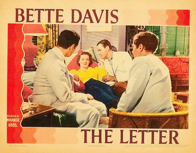 The Letter - Lobby Cards - Bette Davis, Herbert Marshall