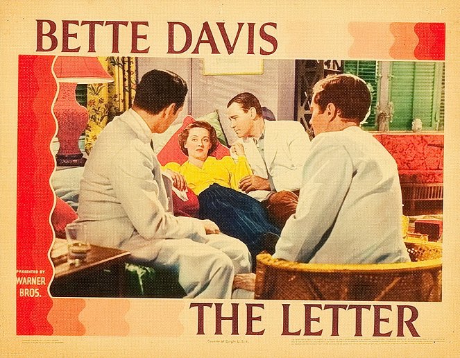 La Lettre - Cartes de lobby - Bette Davis, Herbert Marshall