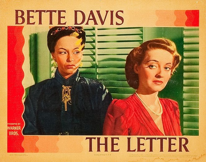The Letter - Lobby Cards - Gale Sondergaard, Bette Davis
