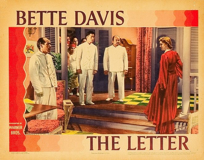 La Lettre - Cartes de lobby - Bette Davis