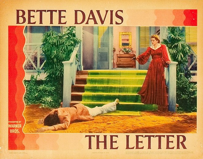 The Letter - Lobby karty - Bette Davis