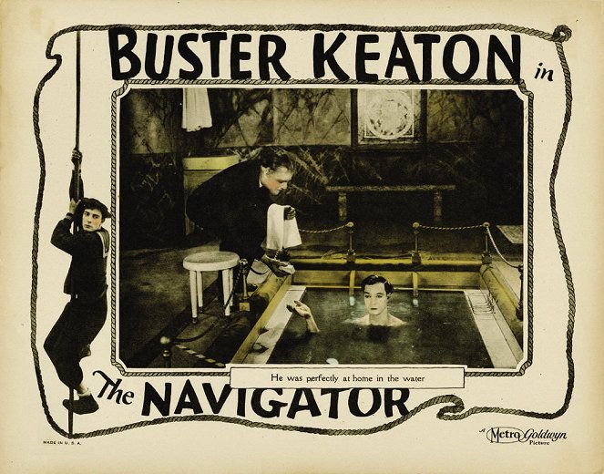 Buster Keaton, der Matrose - Lobbykarten