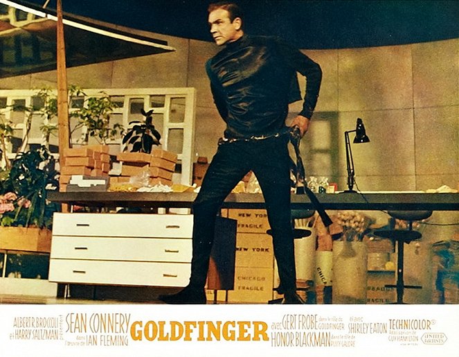 James Bond 007 - Goldfinger - Lobbykarten