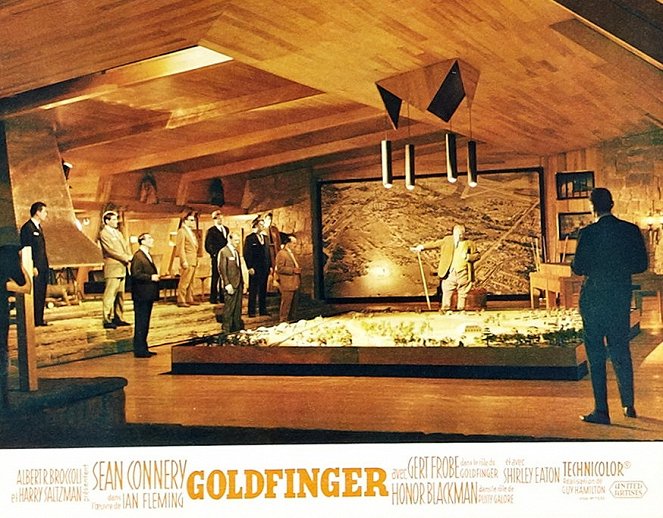 James Bond 007 - Goldfinger - Lobbykarten