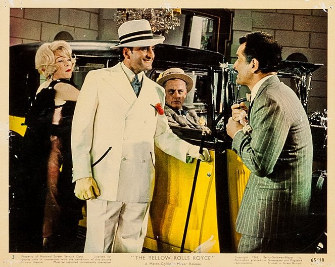 The Yellow Rolls-Royce - Lobby Cards