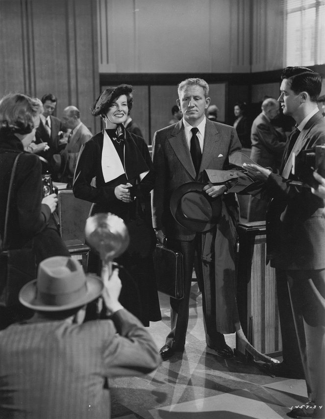 Adamovo žebro - Z filmu - Katharine Hepburn, Spencer Tracy