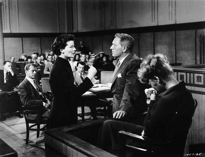 Aatamin kylkiluu - Kuvat elokuvasta - Katharine Hepburn, Spencer Tracy