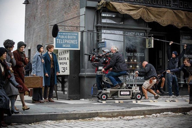 Fantastic Beasts and Where to Find Them - Making of - Katherine Waterston, Eddie Redmayne
