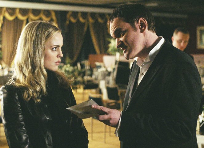 Agentka o stu twarzach - Do sześciu razy sztuka - Z filmu - Melissa George, Quentin Tarantino