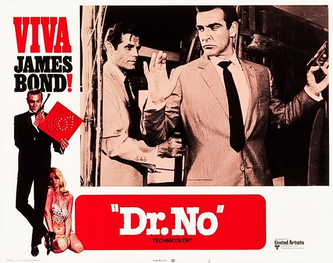 Dr. No - Lobby Cards - Jack Lord, Sean Connery