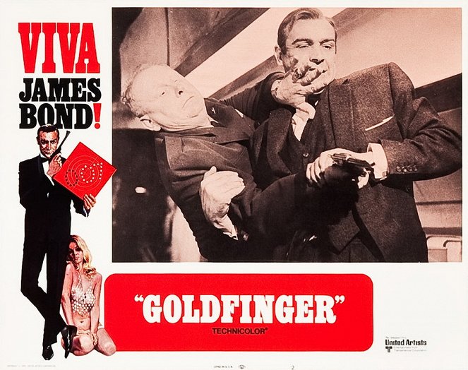 007 - Contra Goldfinger - Cartões lobby